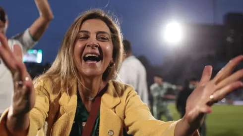 Leila Pereira, presidente do Palmeiras – Foto: Ettore Chiereguini/AGIF