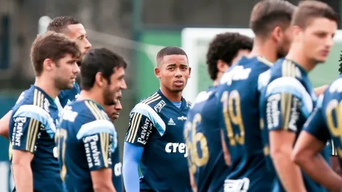 Treino do Palmeiras na Academia de Futebol