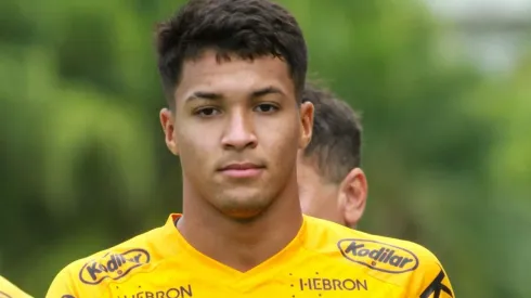 Fernanda Luz/AGIF - Marcos Leonardo 'cria' da base do Santos