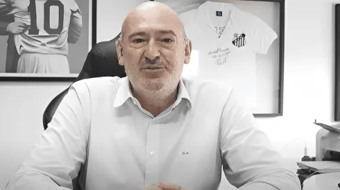 Foto: Reprodução/Santos TV – Andrés Rueda vem sendo muito criticado pela torcida do Santos