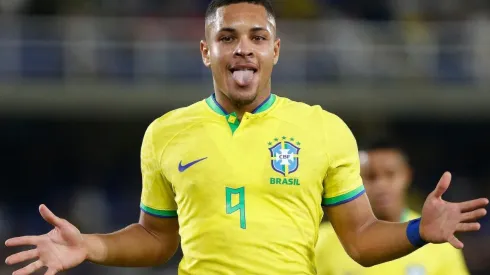 Foto: Rafael Ribeiro / CBF / Divulgação – Vitor Roque: jovem do Athletico é alvo do Barcelona