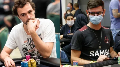 Ole Scheion e Allan Mello mandaram bem em torneio de Poker Online (Fotos: Neil Stoddart/PokerStars e Divulgação/BSOP)