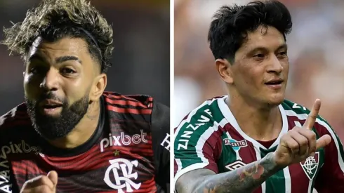 Alan Morici e Thiago Ribeiro/AGIF. Fluminense e Flamengo são maiores vítimas de Gabigol e Cano