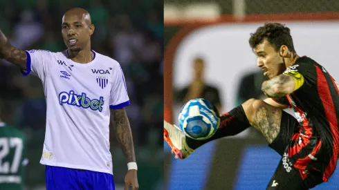 Foto: Marcello Zambrana/AGIF com Alan Costa / Foto: Jhony Pinho/AGIF Na foto do Zeca