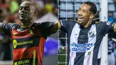 Foto: Rafael Vieira/AGIF com o Sport / Foto: Augusto Ratis/AGIF com o ABC