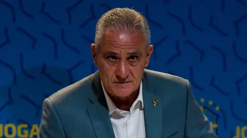 RJ – Rio de Janeiro – 07/11/2022 – CONVOCACAO SELECAO BRASILEIRA – Tite tecnico da Selecao Brasileira anuncia a lista com os 26 nomes convocados para disputar a Copa do Mundo de 2022 no Catar, nesta segunda feira (07), no auditorio da sede da CBF, na zona oeste do Rio de Janeiro. Foto: Thiago Ribeiro/AGIF