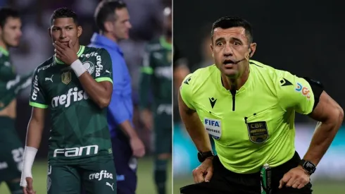 Fotos: Ettore Chiereguini/AGIF e Thiago Ribeiro/AGIF - Rony conversou com o árbitro sobre gol anulado