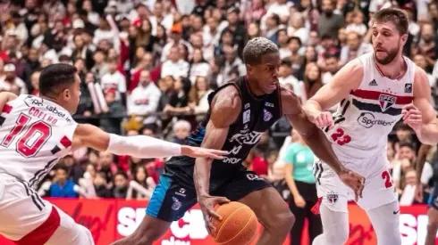 São Paulo e Sesi Franca protagonizam uma série equilibrada. Reprodução/Instagram oficial de Sesi Franca Basquete