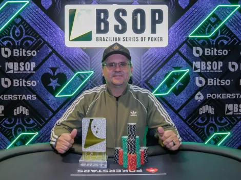 Jeferson Zaminhan é ‘o rei dos High Rollers’ do BSOP