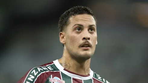 RJ - RIO DE JANEIRO - 06/05/2023 - BRASILEIRO A 2023, FLUMINENSE X VASCO - Guga jogador do Fluminense durante partida contra o Vasco no estadio Maracana pelo campeonato BRASILEIRO A 2023.