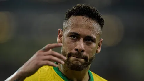 Thiago Ribeiro/AGIF - Neymar pela Seleção.