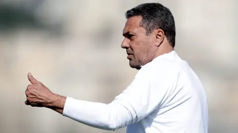 Luxa em treino no CT- Joaquim Grava – Foto: Agência Corinthians – Rodrigo Coca