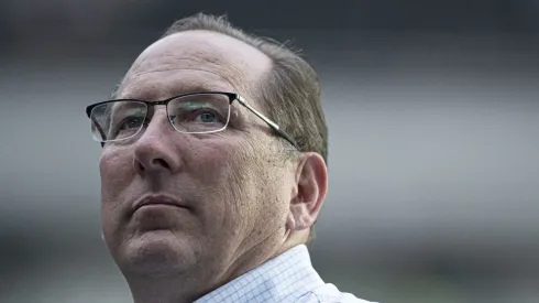 RJ - Rio de Janeiro - 15/05/2022 - BRASILEIRO A 2022, BOTAFOGO X FORTALEZA - John Textor socio majoritario do Botafogo antes da partida contra o Fortaleza no estadio Maracana pelo campeonato Brasileiro A 2022. Foto: Jorge Rodrigues/AGIF