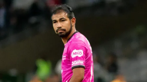 MG - Belo Horizonte - 19/05/2022 - LIBERTADORES 2022 ATLETICO -MG X INDEPENDIENTE DEL VALLE - Sornoza jogador do Independiente del Valle durante partida contra o Atletico-MG no estadio Mineirao pelo campeonato Copa Libertadores 2022.