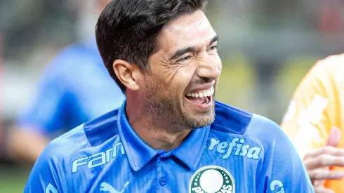 MG - BELO HORIZONTE - 28/05/2023 - BRASILEIRO A 2023, ATLETICO-MG X PALMEIRAS - Abel Ferreira tecnico do Palmeiras durante partida contra o Atletico-MG no estadio Mineirao pelo campeonato BRASILEIRO A 2023. Foto: Fernando Moreno/AGIF