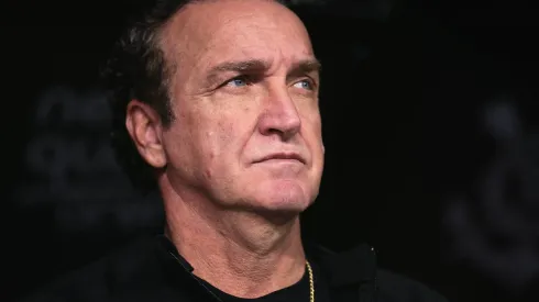 SP - SAO PAULO - 26/04/2023 - COPA DO BRASIL 2023, CORINTHIANS X REMO - Cuca tecnico do Corinthians durante partida contra o Remo no estadio Arena Corinthians pelo campeonato Copa do Brasil 2023. Foto: Ettore Chiereguini/AGIF