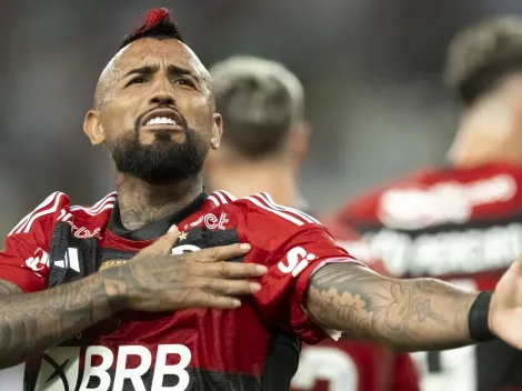VIU ESSA? Vidal ganha chance de virar 'carrasco' do Flamengo na Liberta