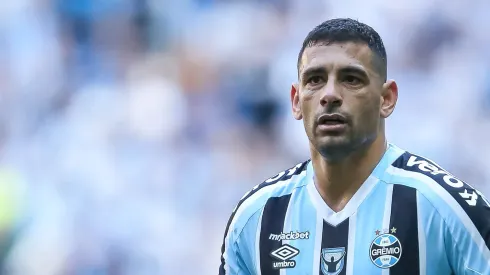 Diego Souza jogador do Gremio durante partida contra o Cruzeiro no estadio Arena do Gremio pelo campeonato Brasileiro B 2022. Foto: Pedro H. Tesch/AGIF