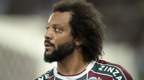 RJ - RIO DE JANEIRO - 06/05/2023 - BRASILEIRO A 2023, FLUMINENSE X VASCO - Marcelo jogador do Fluminense durante partida contra o Vasco no estadio Maracana pelo campeonato BRASILEIRO A 2023. Foto: Jorge Rodrigues/AGIF