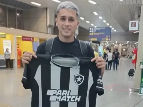 Diego Hernández teve contato com torcedores do Botafogo e espera devolver o apoio dentro de campo
