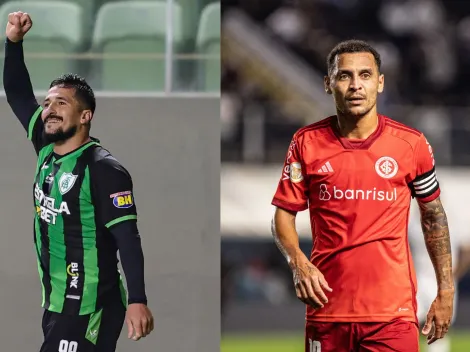 AMÉRICA-MG x INTERNACIONAL; ACOMPANHE EM TEMPO REAL