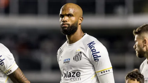 SP - SANTOS - 10/05/2023 - BRASILEIRO A 2023, SANTOS X BAHIA - Messias jogador do Santos durante partida contra o Bahia no estadio Vila Belmiro pelo campeonato BRASILEIRO A 2023. Foto: Abner Dourado/AGIF