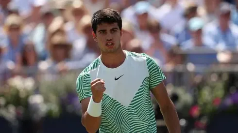 Alcaraz venceu o seu primeiro título na grama na carreira em Queen's