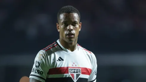 SP - SAO PAULO - 27/05/2023 - BRASILEIRO A 2023, SAO PAULO X GOIAS - Caio Paulista jogador do Sao Paulo durante partida contra o Goias no estadio Morumbi pelo campeonato BRASILEIRO A 2023. Foto: Marcello Zambrana/AGIF