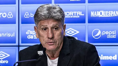 RS - PORTO ALEGRE - 22/06/2023 - BRASILEIRO A 2023, GREMIO X AMERICA-MG - Renato Portaluppi tecnico do Gremio em coletiva apos a partida contra o America-MG no estadio Arena do Gremio pelo campeonato BRASILEIRO A 2023. Foto: Maxi Franzoi/AGIF