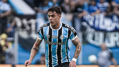 RS – PORTO ALEGRE – 25/06/2023 – BRASILEIRO A 2023, GREMIO X CORITIBA – Felipe Carballo jogador do Gremio durante partida contra o Coritiba no estadio Arena do Gremio pelo campeonato BRASILEIRO A 2023. Foto: Maxi Franzoi/AGIF