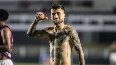 Foto: Abner Dourado/AGIF - Torcida quer um craque ao lado de Lucas Lima no Santos.