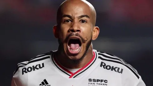 Patrick no São Paulo – Foto: Rubens Chiri/São Paulo FC