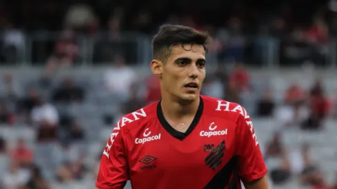 Leo Cittadini, do Athletico-PR, durante partida contra o Cascavel CR na Arena da Baixada pelo Paranaense 2020. Foto: Joao Vitor Rezende Borba/AGIF