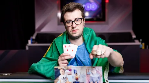 Gabriel Schroeder se tornou campeão mundial de poker (Foto: Divulgação/WSOP)