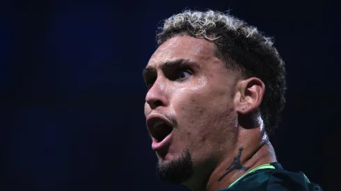 SP - SAO PAULO - 29/04/2023 - BRASILEIRO A 2023, PALMEIRAS X CORINTHIANS - Rafael Navarro jogador do Palmeiras durante partida contra o Corinthians no estadio Arena Allianz Parque pelo campeonato BRASILEIRO A 2023. Foto: Ettore Chiereguini/AGIF