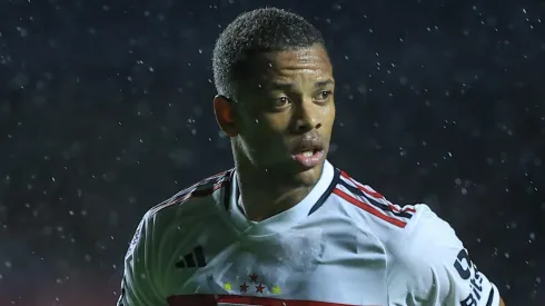 SP - SAO PAULO - 18/04/2023 - COPA SUL-AMERICANA 2023, SAO PAULO X PUERTO CABELLO - Caio Paulista jogador do Sao Paulo durante partida contra o Puerto Cabello no estadio Morumbi pelo campeonato Copa Sul-Americana 2023. Foto: Marcello Zambrana/AGIF