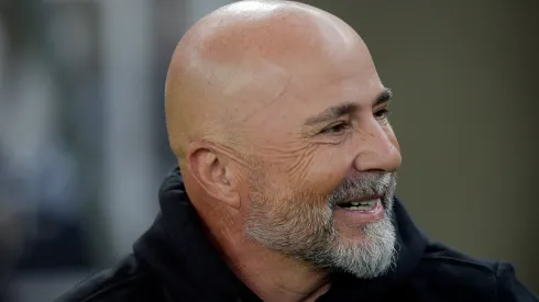 Foto: Alexandre Loureiro/AGIF - Sampaoli: satisfeito com evolução de jovem no Flamengo