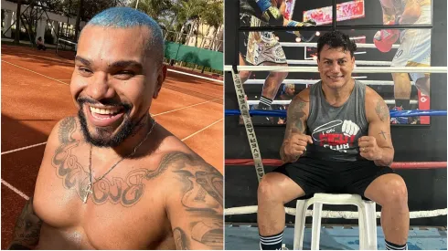 Foto 1: Reprodução/Instagram/@naldobenny | Foto 2: Reprodução/Instagram/@popofreitas