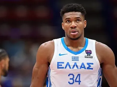 Giannis Antetokounmpo é dúvida para a Copa do Mundo de basquete
