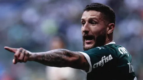 SP – Sao Paulo – 24/07/2022 – BRASILEIRO A 2022, PALMEIRAS X INTERNACIONAL – Ze Rafael jogador do Palmeiras durante partida contra o Internacional no estadio Arena Allianz Parque pelo campeonato Brasileiro A 2022. Foto: Ettore Chiereguini/AGIF