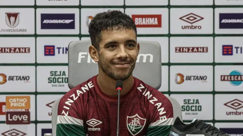 FOTO: MARCELO GONÇALVES / FLUMINENSE F.C. – Coletiva de Leo Fernández