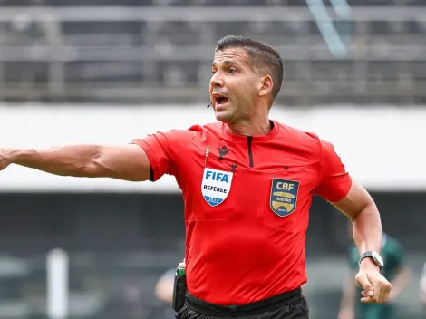 TV flagrou ao vivo: Bruno Arleu se manifesta sobre pênalti polêmico pro Santos