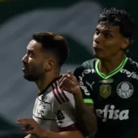 Áudio do VAR no lance polêmico entre E. Ribeiro e R. Rios e agita torcida do Palmeiras