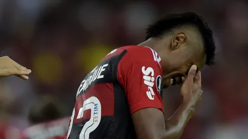 RJ - RIO DE JANEIRO - 28/06/2023 - LIBERTADORES 2023, FLAMENGO X AUCAS - Bruno Henrique jogador do Flamengo comemora seu gol durante partida contra o Aucas no estadio Maracana pelo campeonato Libertadores 2023. Foto: Alexandre Loureiro/AGIF