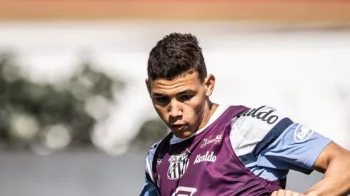 Fotos: Divulgação Flickr Santos/Raul Baretta - Deivid Washington apronta no Santos