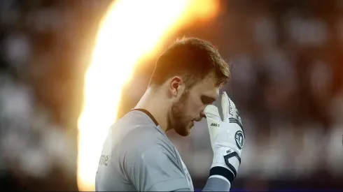 Foto: Vítor Silva/BFR - Elenco do Botafogo passou apuros nas alturas em viagem à Argentina