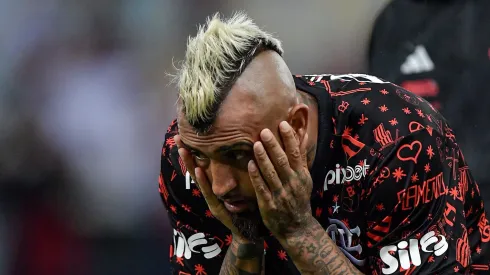 Vidal conquistou dois títulos pelo Mengão