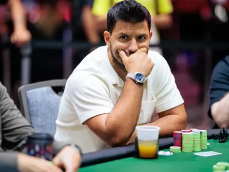 Sergio ‘Kun’ Aguero fez bonito em torneio caro da WSOP