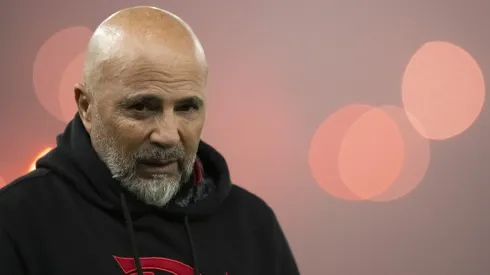 RJ - RIO DE JANEIRO - 01/06/2023 - COPA DO BRASIL 2023, FLAMENGO X FLUMINENSE - Jorge Sampaoli tecnico do Flamengo durante partida contra o Fluminense no estadio Maracana pelo campeonato Copa do Brasil 2023. Foto: Jorge Rodrigues/AGIF