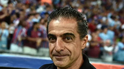 BA – SALVADOR – 04/07/2023 – COPA DO BRASIL 2023, BAHIA X GREMIO – Renato Paiva, tecnico do Bahia durante partida contra o Gremio no estadio Arena Fonte Nova pelo campeonato Copa do Brasil 2023. Foto: Walmir Cirne/AGIF